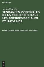 Science Juridique. Philisophie