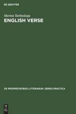 English Verse af Marina Tarlinskaja