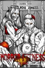 Adult Coloring Book Horror Fitness