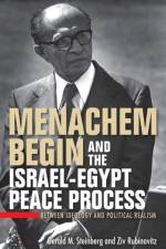 Menachem Begin and the Israel-Egypt Peace Process af Ziv Rubinovitz