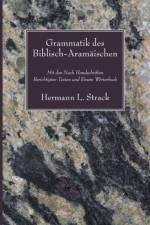 Grammatik des Biblisch-Aramaischen af Hermann L Strack