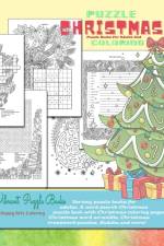 CHRISTMAS puzzle books for adults and coloring. Variety puzzle books for adults. A word search Christmas puzzle book with Christmas coloring pages, Christmas word scramble, Christmas crossword puzzles, Sudoku and more! af Vibrant Puzzle Books