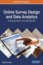 Online Survey Design and Data Analytics