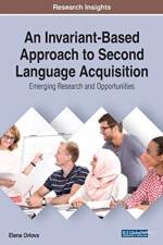 Invariant-Based Approach to Second Language Acquisition af Elena Orlova