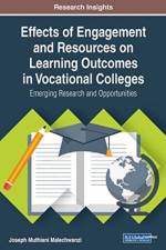 Effects of Engagement and Resources on Learning Outcomes in Vocational Colleges af Joseph Muthiani Malechwanzi