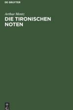 Tironischen Noten af Arthur Mentz