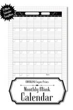 Monthly Blank Calendar af Chuckling Coyote Prints