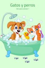 Gatos y perros libro para colorear 1 af Snels Nick Snels