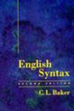 English Syntax af C. L. Baker