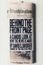 Behind the Front Page af David S. Broder
