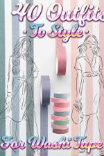 40 Outfits To Style For Washi Tape af Coloring Book Happy Hou