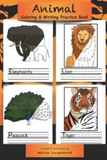 Animal Coloring & Writing Practice Book af Melissa Langenhorst
