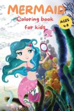 Amazing Mermaid Coloring Book For kids Ages 4-8 af Lep