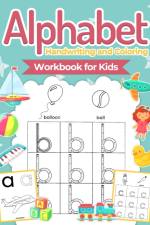 Alphabet Handwriting and Coloring Workbook For Kids af Pa Publishing