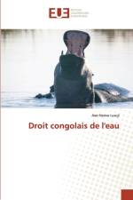 Droit congolais de l'eau af Aser Nzovu Luvuji
