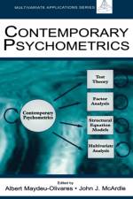 Contemporary Psychometrics