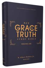 NIV, The Grace and Truth Study Bible (Trustworthy and Practical Insights), Personal Size, Hardcover, Red Letter, Comfort Print af Zondervan Zondervan