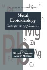 Metal Ecotoxicology Concepts and Applications af Michael C. (Virginia Institute of Marine Science Newman