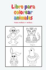 Libro para Colorear Animales para ninos y ninas af John Atkinson