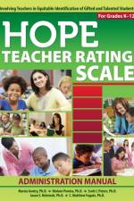 HOPE Teacher Rating Scale af Marcia Gentry
