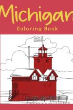 Michigan Coloring Book af Paperland