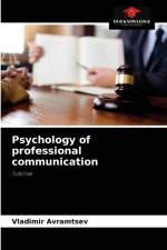 Psychology of professional communication af Vladimir Avramtsev