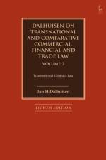 Dalhuisen on Transnational and Comparative Commercial, Financial and Trade Law Volume 3 af Jan H (King’s College London Dalhuisen