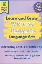 Learn and Grow Writing Prompts af Tktcollection Publishing