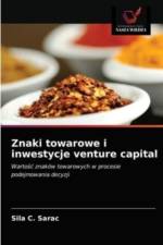 Znaki towarowe i inwestycje venture capital af Sila C Sarac