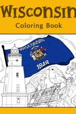 Wisconsin Coloring Book af Paperland