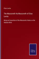 Massoreth Ha-Massoreth of Elias Levita af Elias Levita