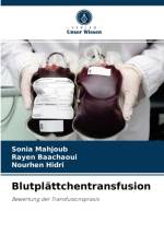 Blutplattchentransfusion af Sonia Mahjoub