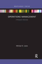 Operations Management af Michael A. Lewis