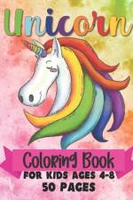 Unicorn Coloring Book 50 Pages af Doodles For Days