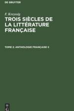 Anthologie Francaise II af F Kreyssig