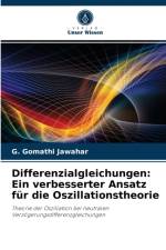 Differenzialgleichungen af G Gomathi Jawahar