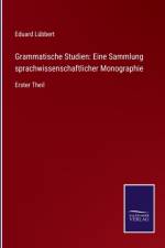 Grammatische Studien af Eduard Lubbert