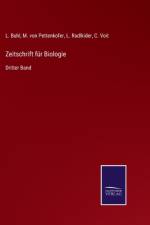 Zeitschrift fur Biologie