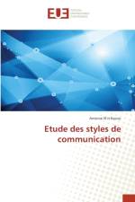 Etude des styles de communication af Antoine N'Zi Kacou