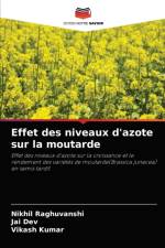Effet des niveaux d'azote sur la moutarde af Vikash Kumar