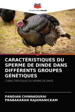 Caracteristiques Du Sperme de Dinde Dans Differents Groupes Genetiques af Prabakaran Rajamanickam