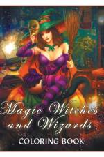 Magic Witches and Wizards Coloring Book af Gwymbell Tracy