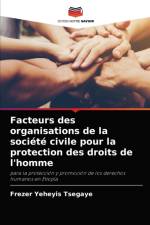 Facteurs des organisations de la societe civile pour la protection des droits de l'homme af Frezer Yeheyis Tsegaye