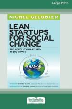 Lean Startups for Social Change af Michel Gelobter