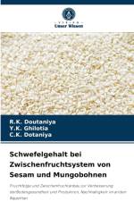 Schwefelgehalt bei Zwischenfruchtsystem von Sesam und Mungobohnen af R K Doutaniya