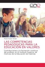 Competencias Pedagogicas Para La Educacion En Valores af Roque Gaspar Borges