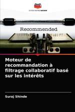 Moteur de recommandation a filtrage collaboratif base sur les interets af Suraj Shinde