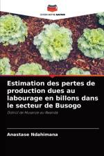Estimation des pertes de production dues au labourage en billons dans le secteur de Busogo af Anastase Ndahimana
