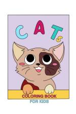 Cats coloring book for kids af Dagna Banaś