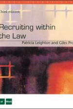 RECRUITING WITHIN THE LAW af PATRICIA LEIGHT